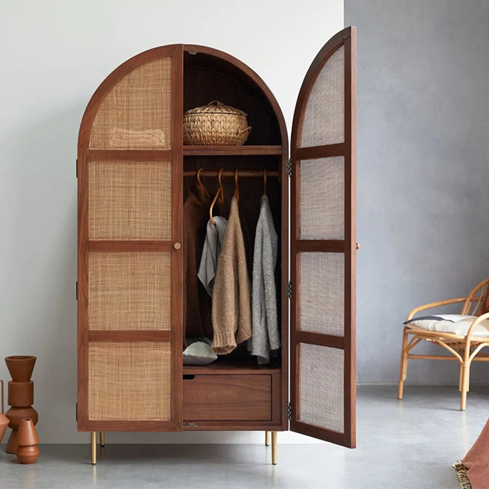 Vintage European Wardrobe – Classic Exquisite Bedroom Storage