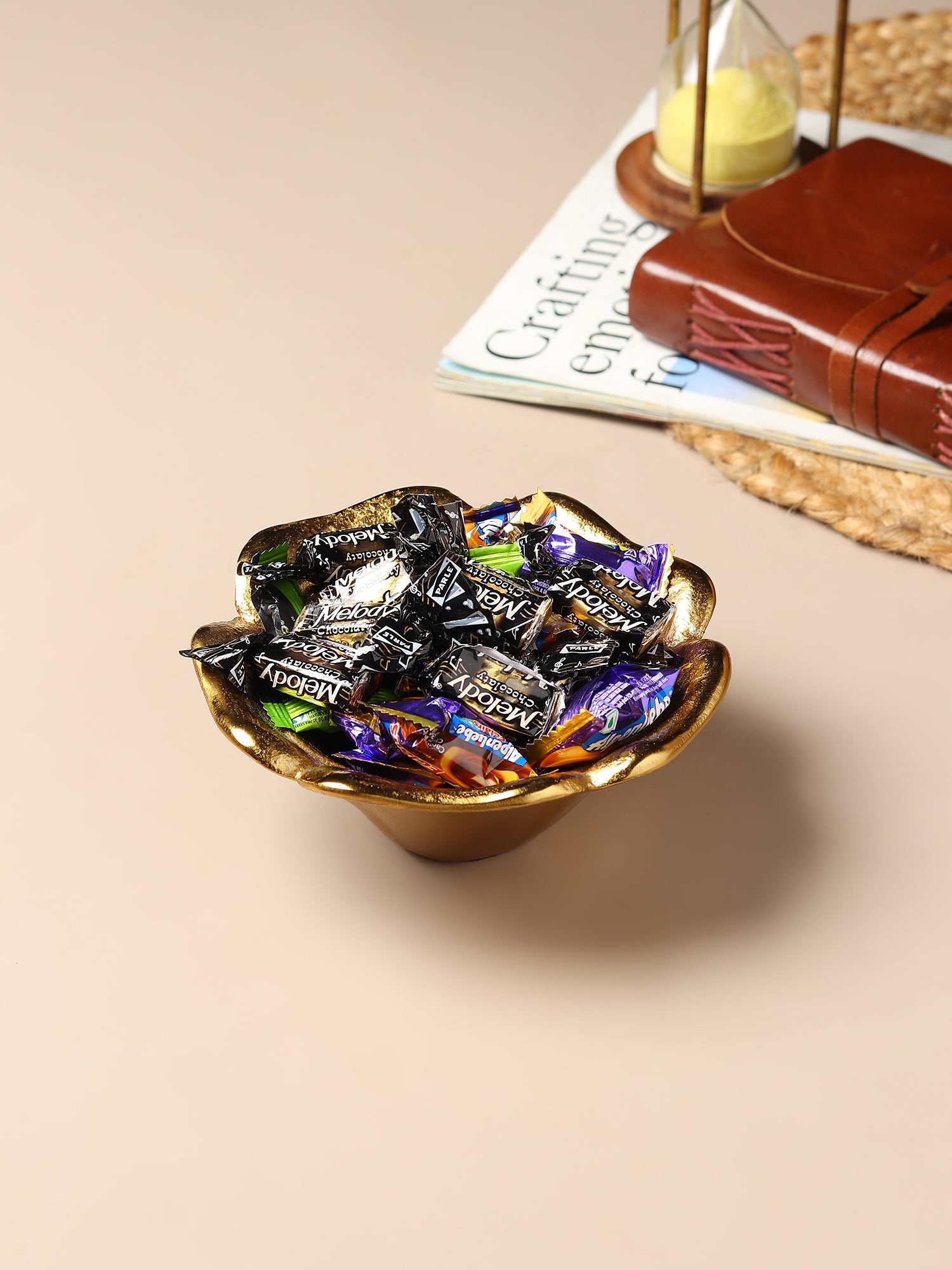 Petal Metal Bowl