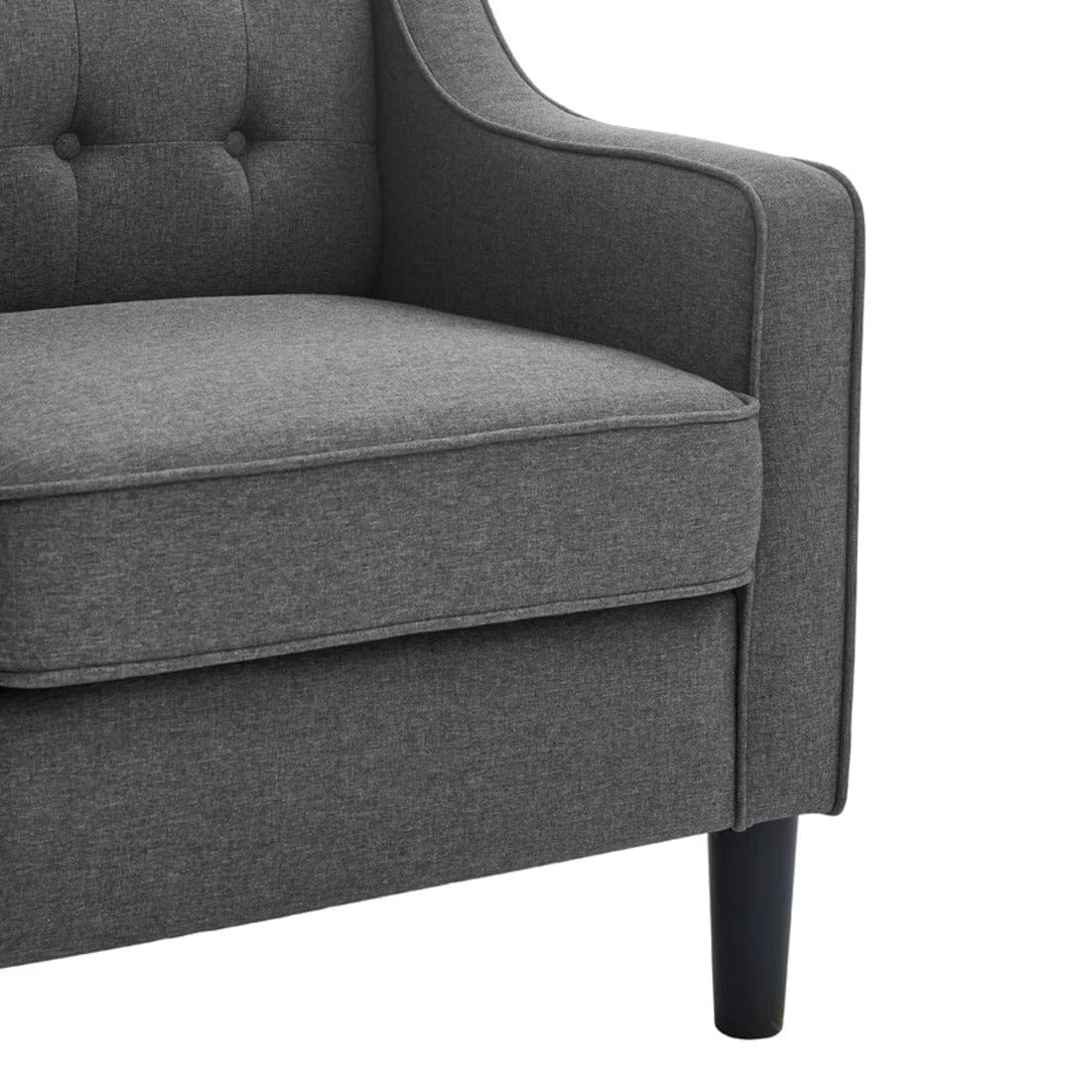 Pearson accent chair with ottoman