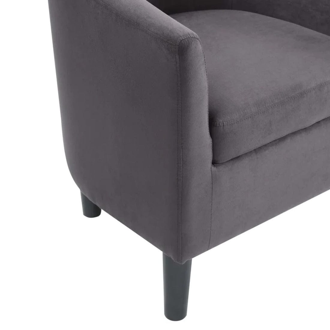 pitts accent chair with ottoman