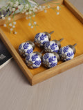 Ink Petal Knob set of 6