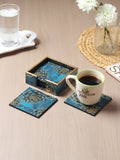 Sapphire Wreath Coaster Set of 4