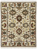 Luxor Classic Pattern Hand Knotted  Rectangle Anti-Skid Designer Carpet, Prayer Rug For Office Cabins, Small Living Spaces - 2'X3'