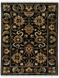 Luxor Classic Pattern Hand Knotted  Rectangle Anti-Skid Designer Carpet, Prayer Rug For Office Cabins, Small Living Spaces - 2'X3'