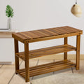 Solid Wood Shoe Rack