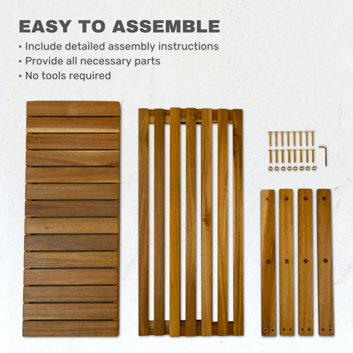 Solid Wood Shoe Rack