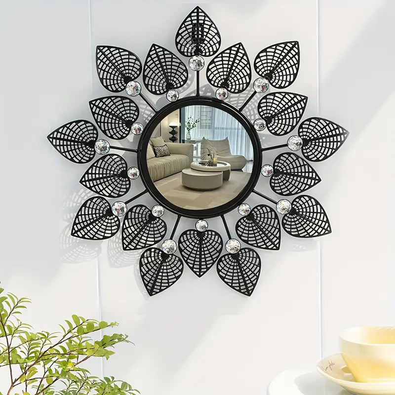 GOLD SQUARE WALL MIRROR