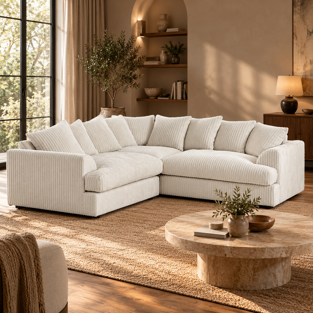Brogyn 2 - Piece Upholstered Corner Sofa