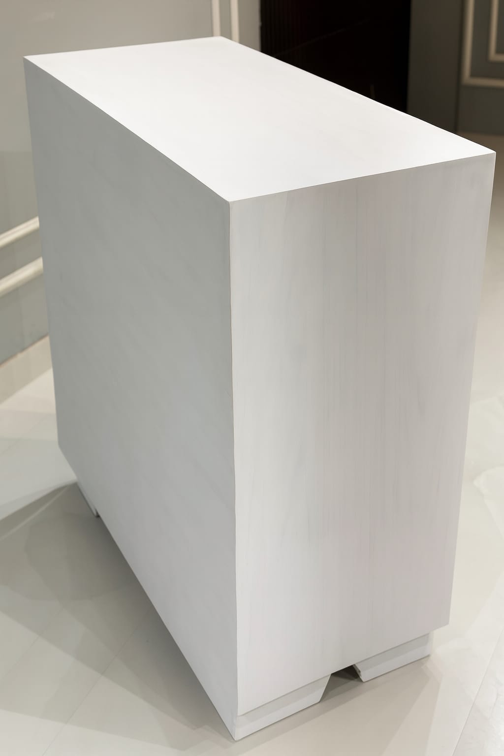 Joshua 2 Door Cabinets and Sideboard (White Finish)