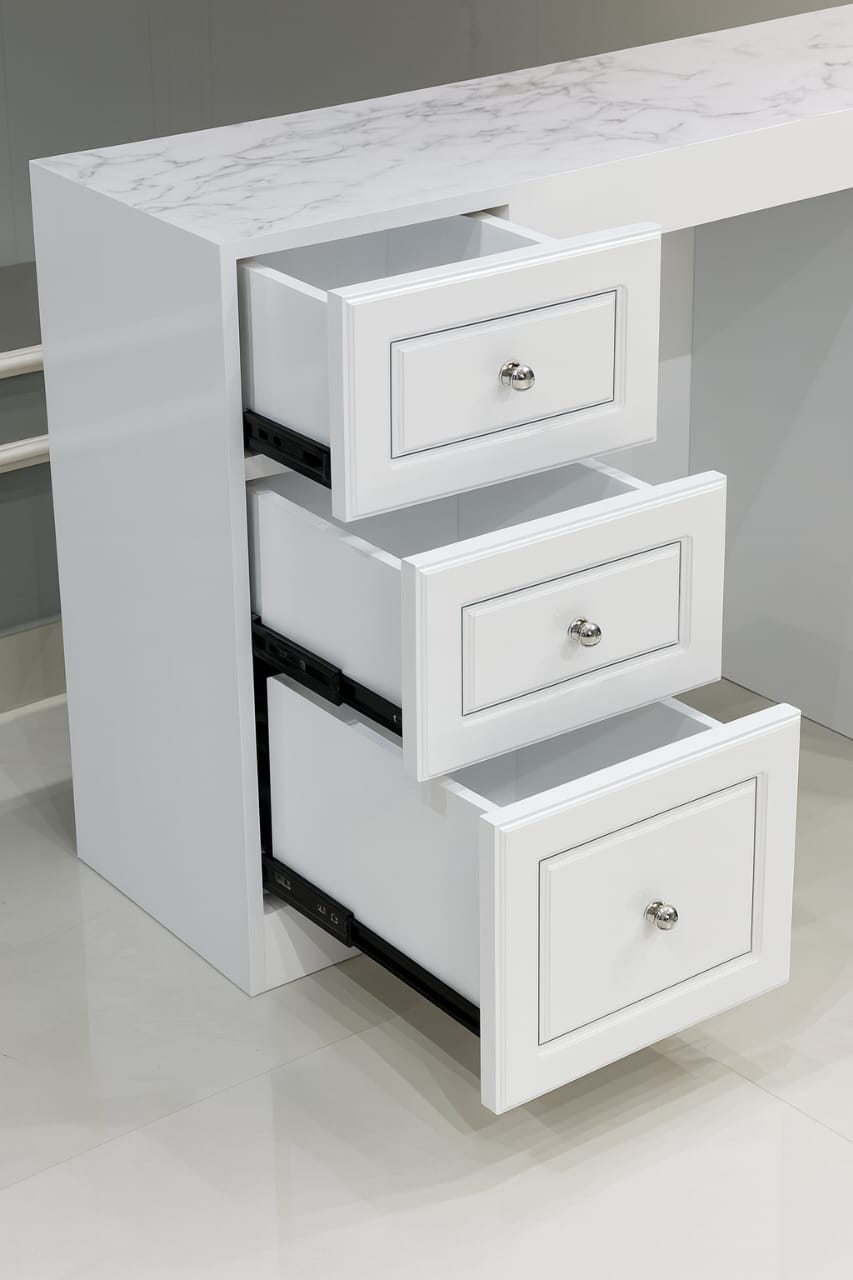 Lucas Assembled Argyle Dressing Table 