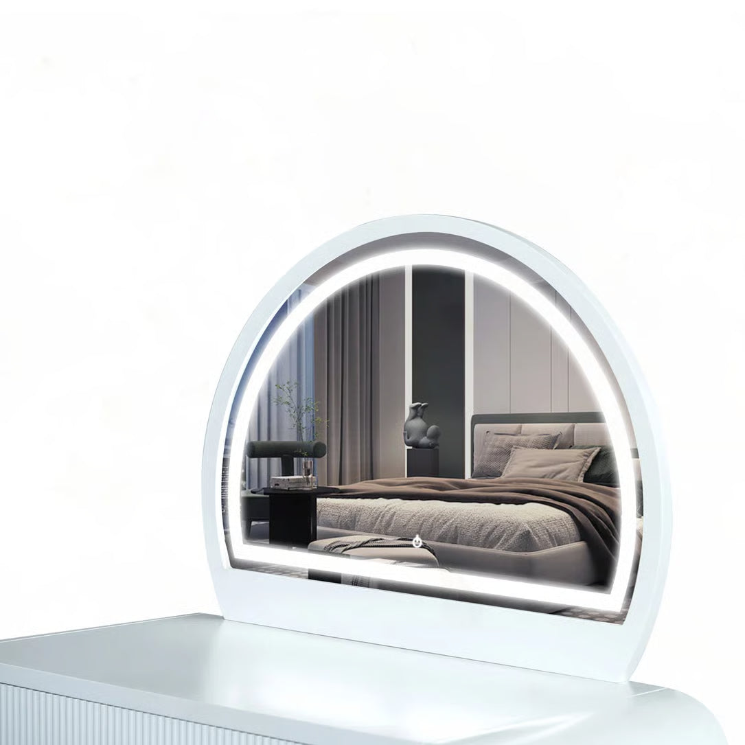 39" Lighted Vanity Table – Touch Screen LED Makeup Desk for Bedroom-OUCH CART |Dressing table