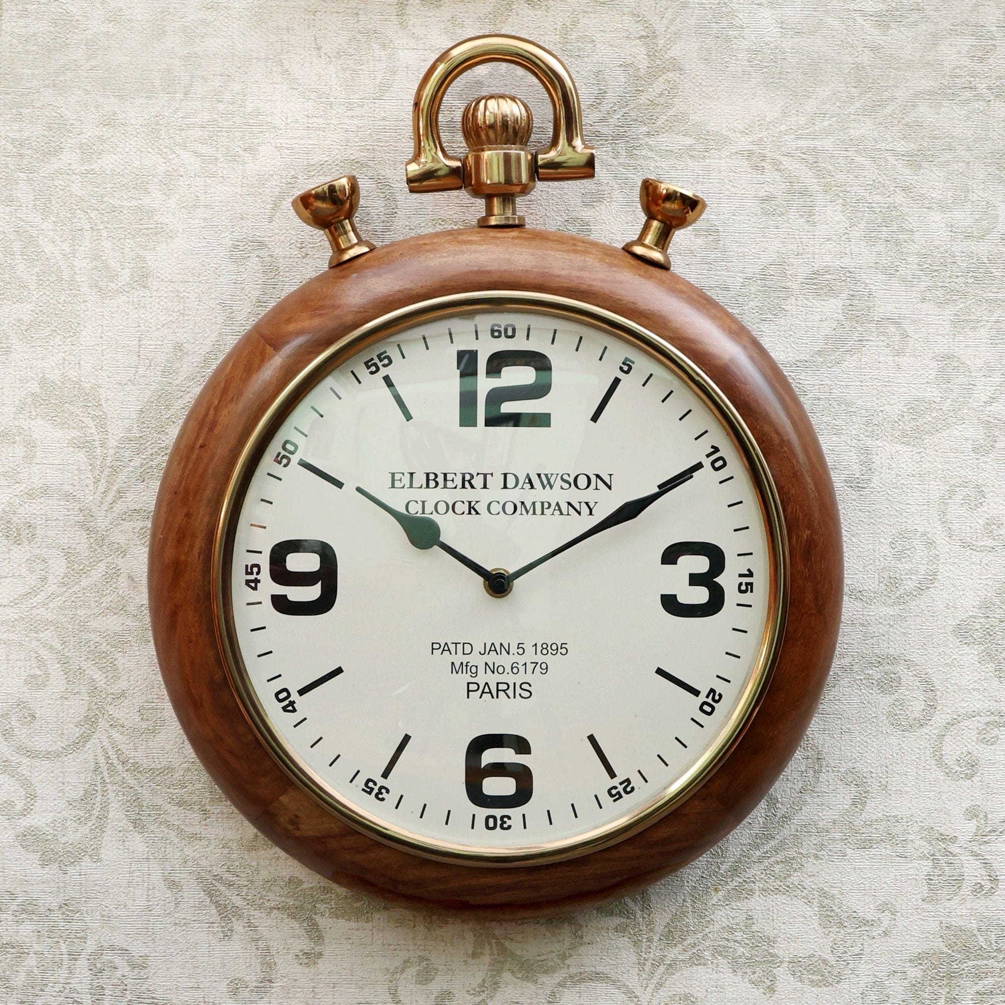 Sullivan - Sheesham  wall clock