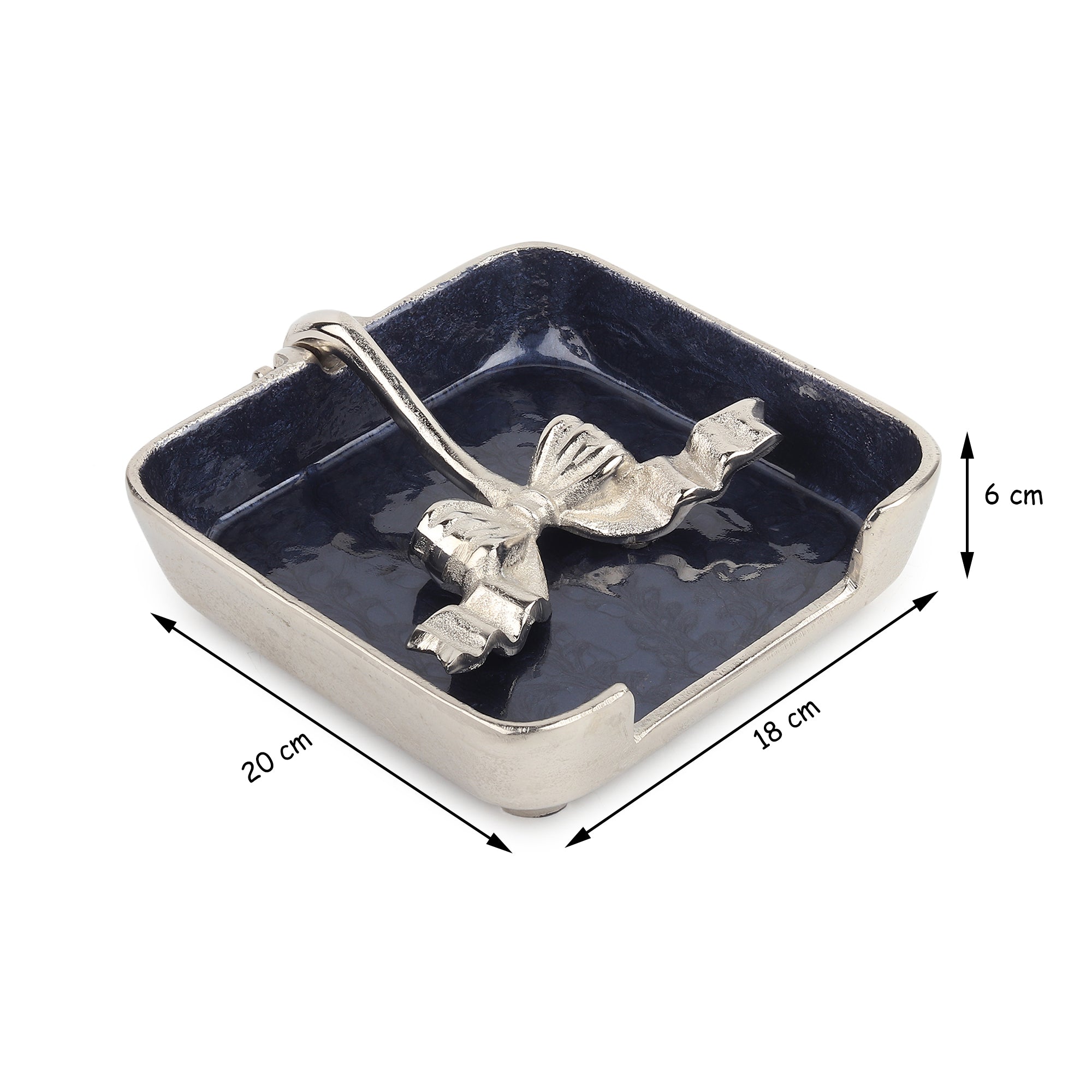 Dravelion Blue Pearl Tissue holder- OUCHVART