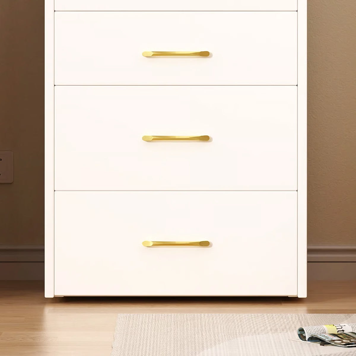 3-in-1 Vanity Table with Open Top Mirror – Makeup Desk for Bedroom