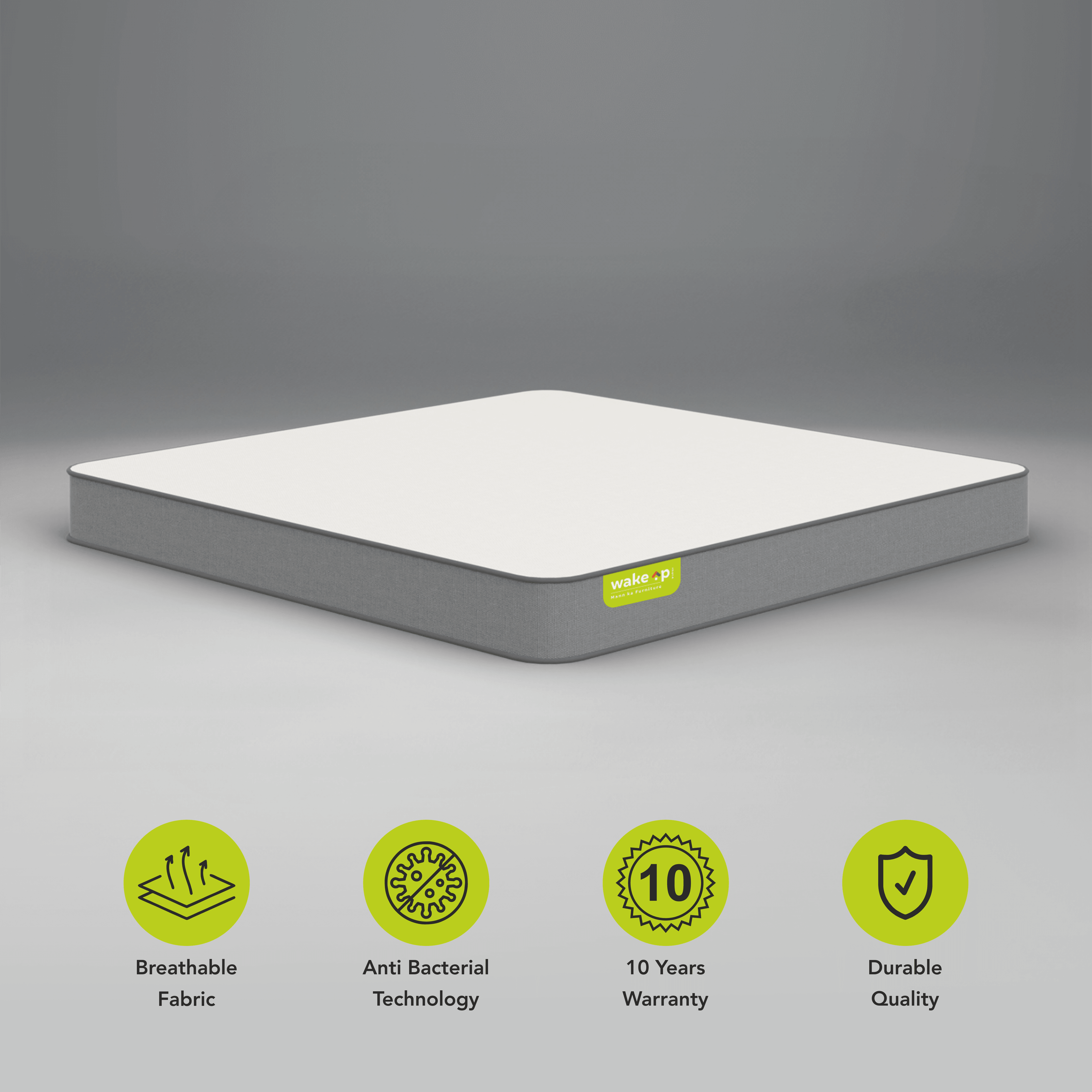 PureLuxe Latex Mattress In White