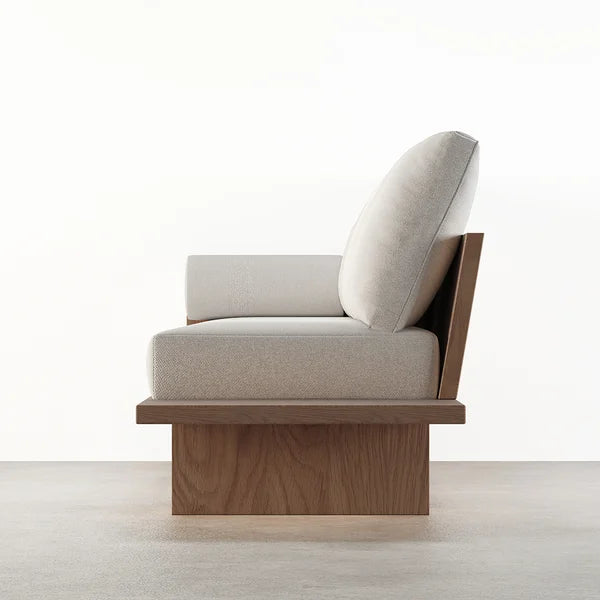 Bell Zart 3-Seater Cotton & Linen Upholstery