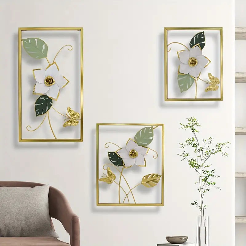 GOLDYBLACK SET OF 4 WALL ART