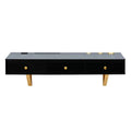 47 Inch Floating Shelf with Storage Drawer Contemporary Design