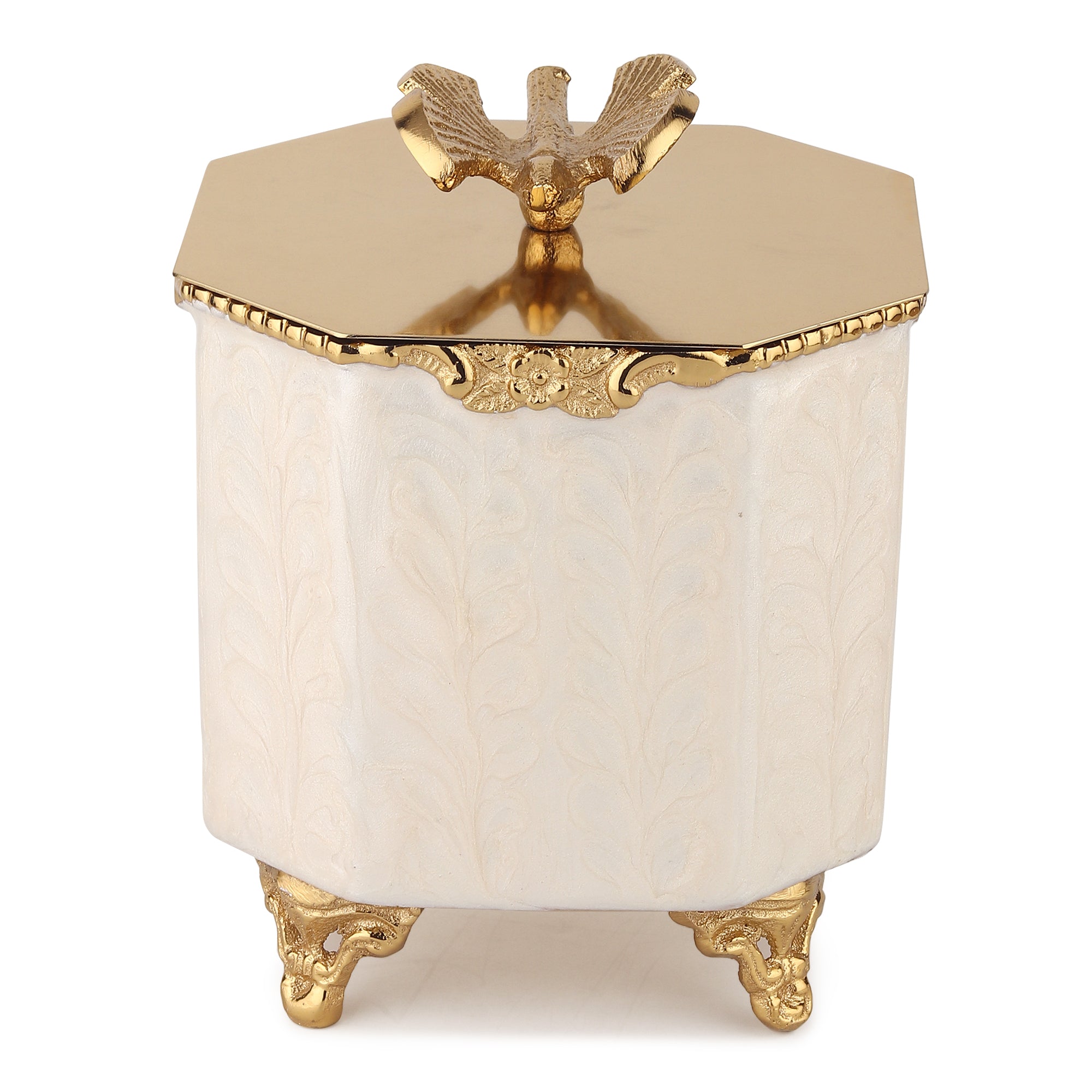 Avelion Ivory Pearl Small Storage Box