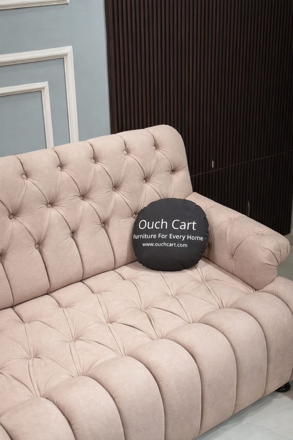 Tufted Sofa Set with Center Table (3 Seater + 1 Seater) | Premium Living Room Furniture