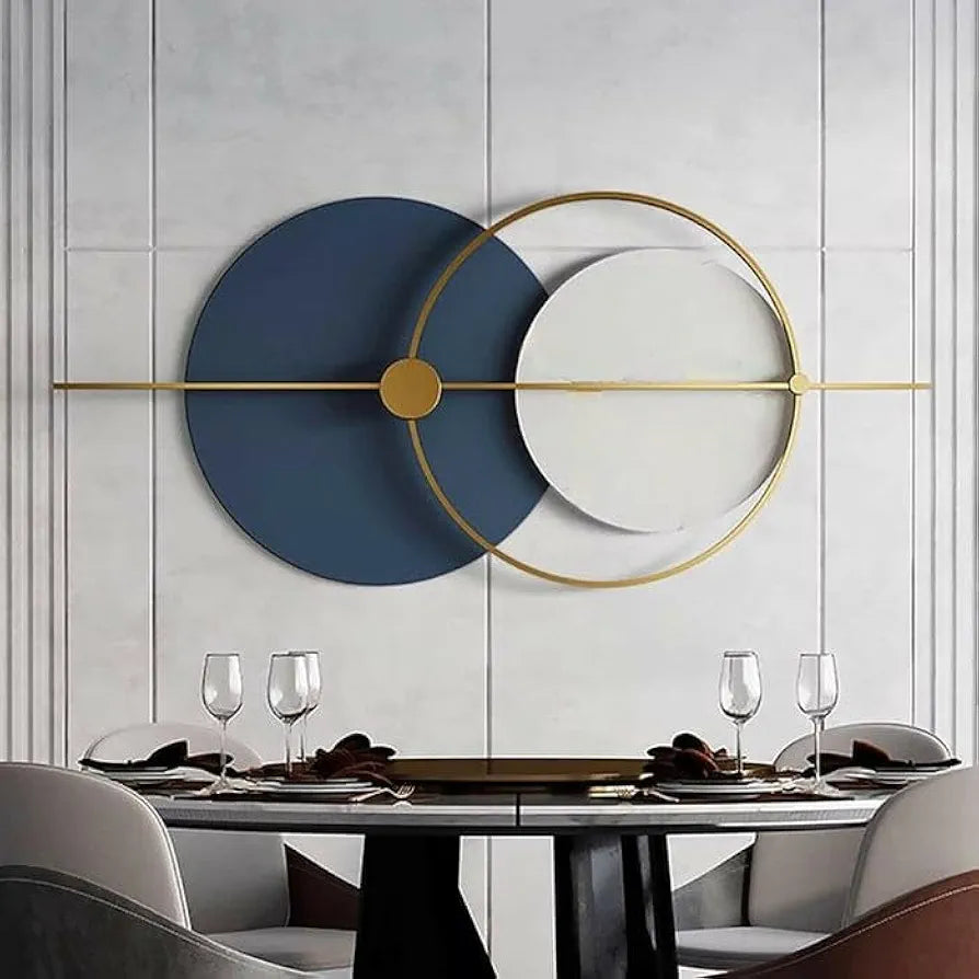 SINGLE RING WALL ART Handmade One-of-a-kind original piece 6 Month Waranty Perfect for a modern or coastal-themed room Adds a pop of color