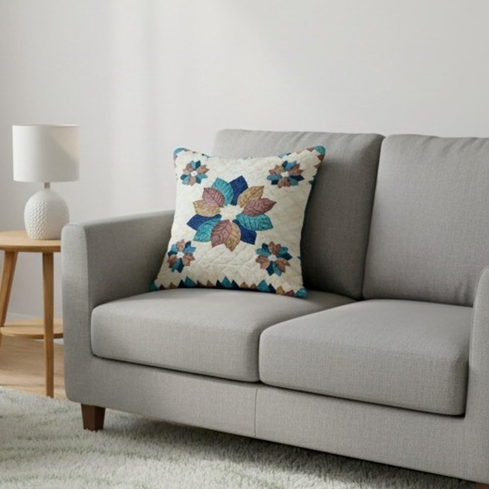 Multicolor Floral Printed Cushion Covers – Set of 5