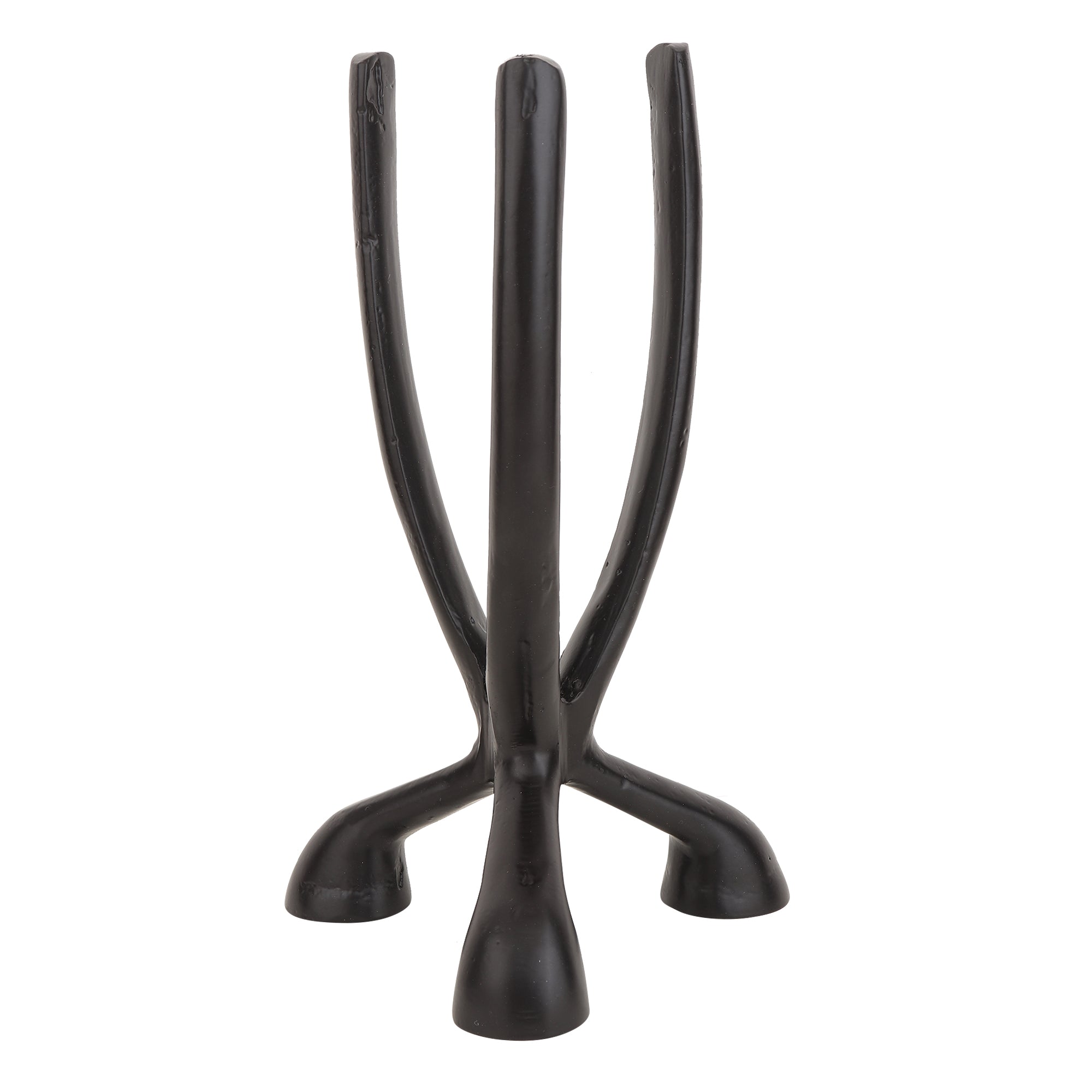 Trifecta Candle Holder in Black