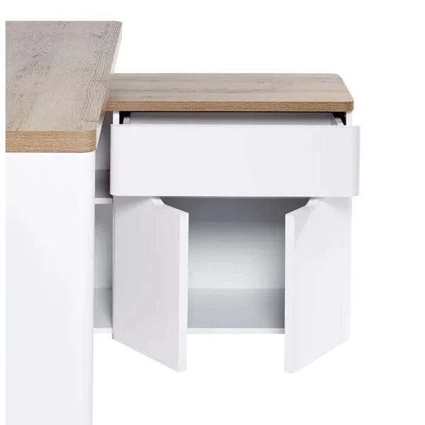 Aleksi Desk Study Table with stool