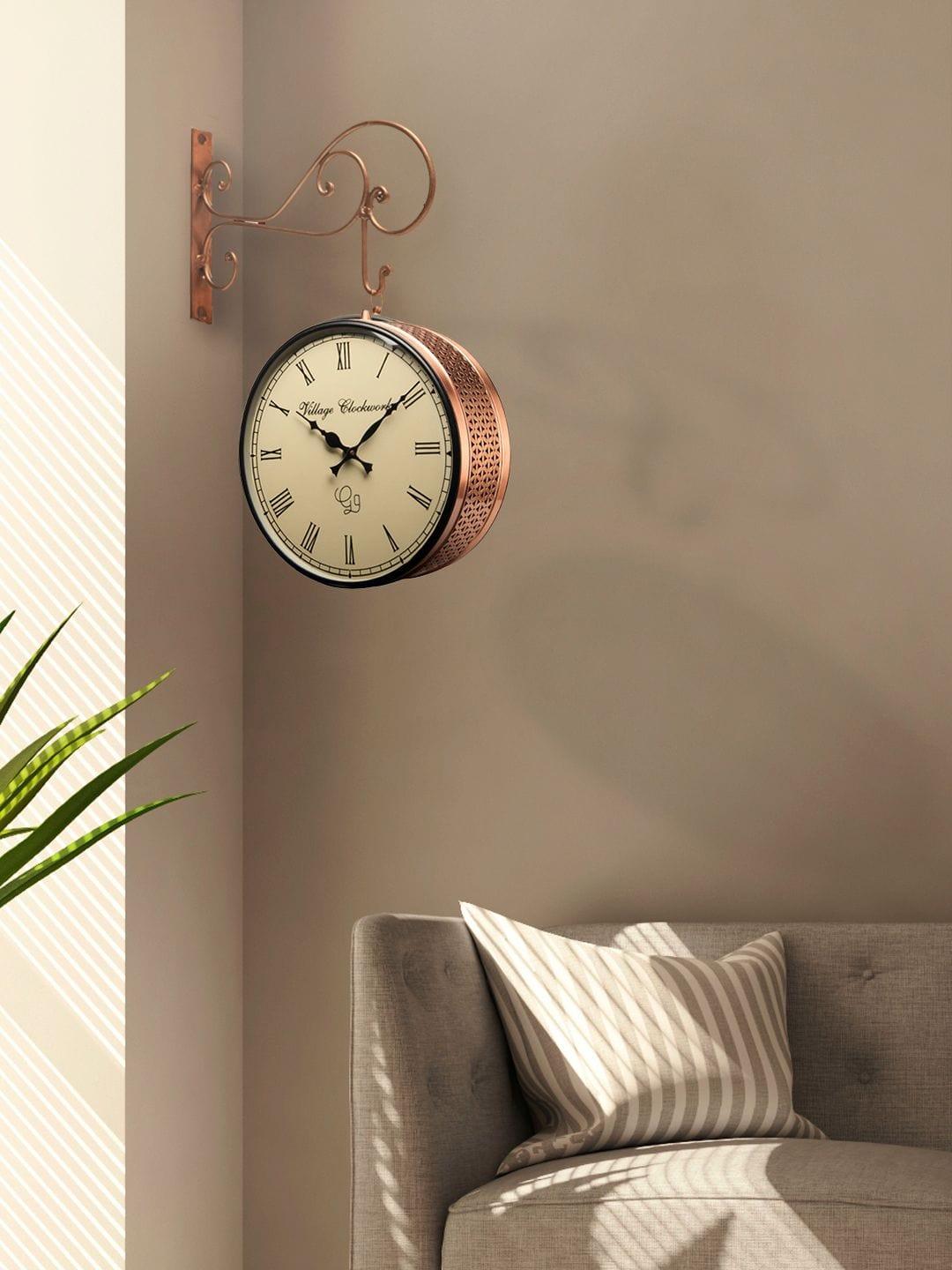 Leather Belt Hanging Wall Clock Free Delivery - Dusky Lory - shop now