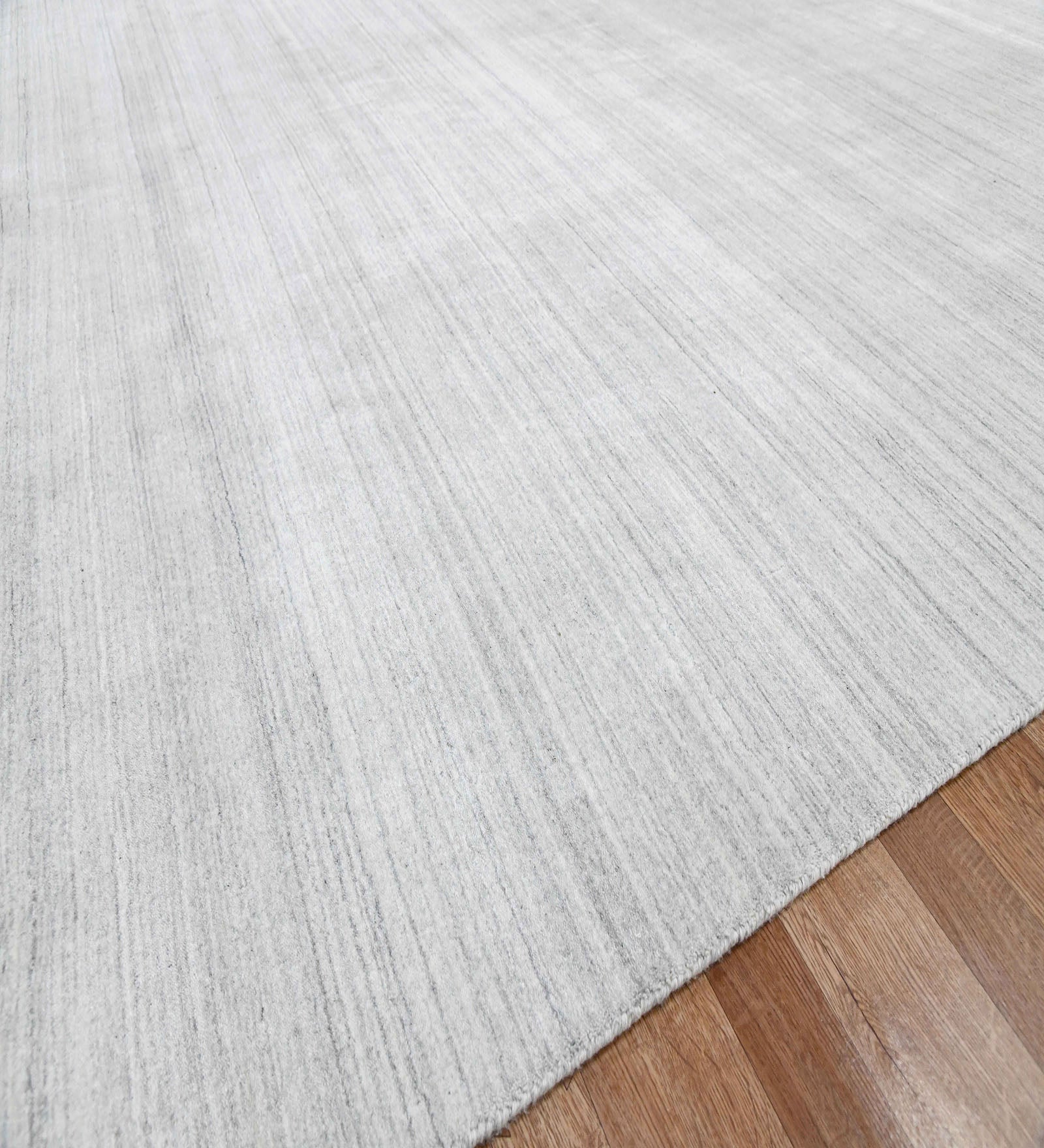 Blend Solid Pattern Hand Woven  Rectangle Anti-Skid Designer Carpet, Prayer Rug For Office Cabins, Small Living Spaces - 2'X3'