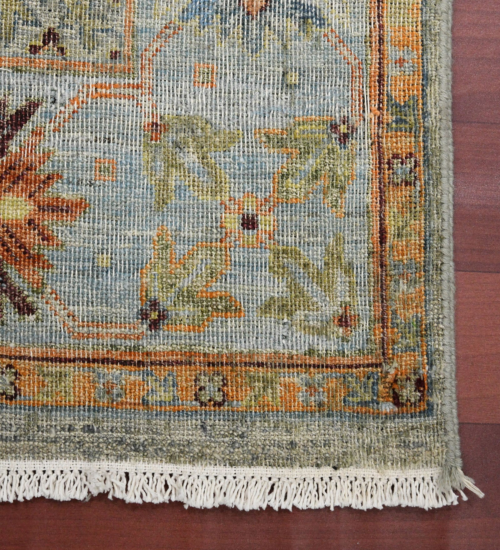 Mahal Traditional Pattern Hand Knotted  Rectangle Anti-Skid Designer Carpet, Prayer Rug For Office Cabins, Small Living Spaces - 2'x3'