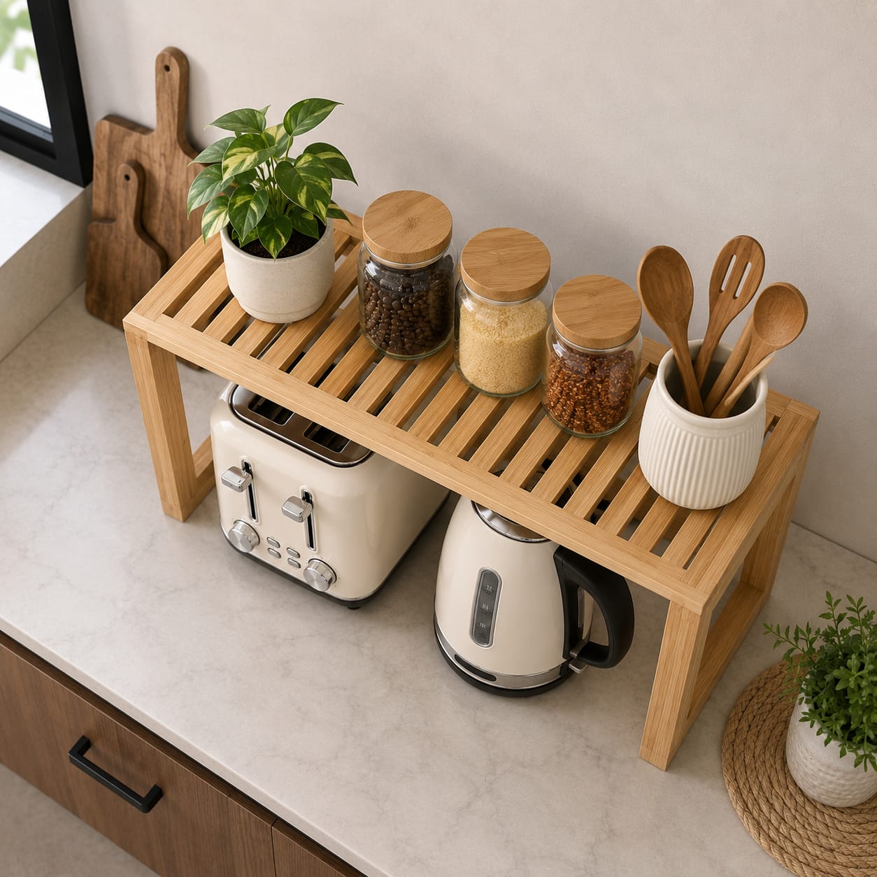 Ouch Cart Wooden Storage Bin