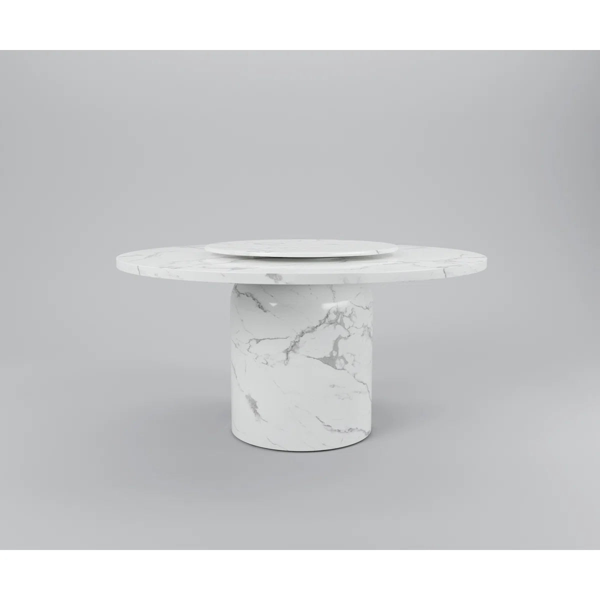 6-Piece Marble Dining Table Set - OUCH CART