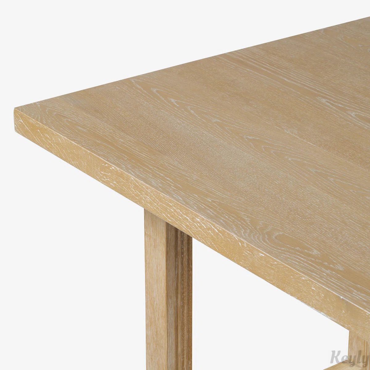 6-Piece Retro Dining Table Set for 6, 60" Wood Kitchen Table and Chairs Set of 4 with Bench Designed Trestle Base for kitchen & Dining Room