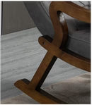 Serenity Support Wooden Rocking Chair Comfort Footrest