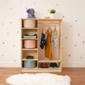 Ouch Cart Kids Wooden Open Wardrobe