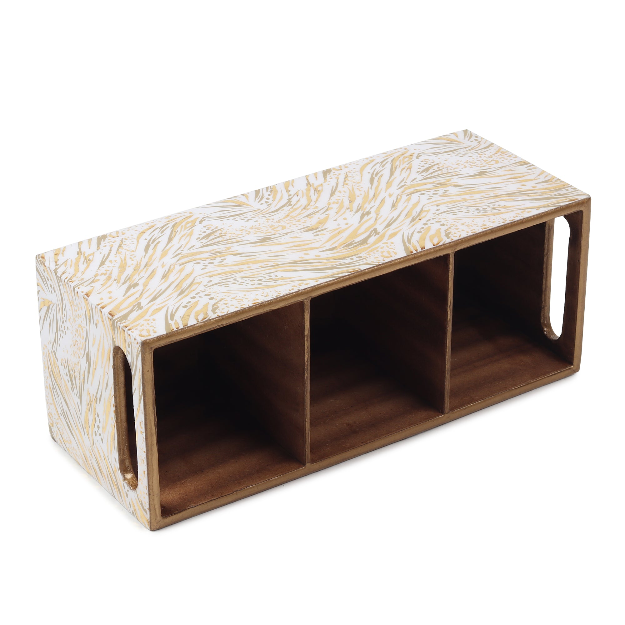 Zivra Gold Cutlery holder