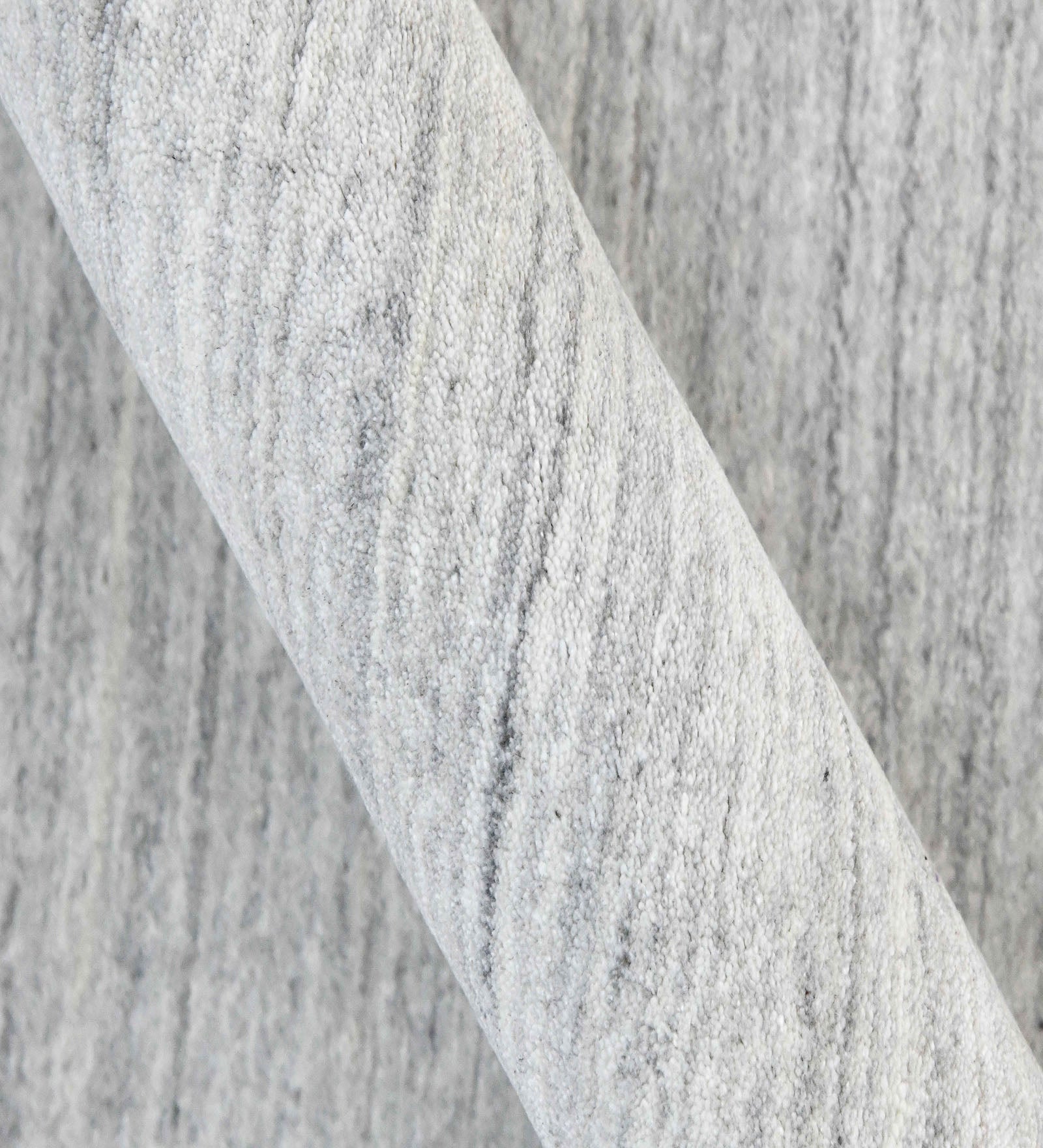 Blend Solid Pattern Hand Woven  Rectangle Anti-Skid Designer Carpet, Prayer Rug For Office Cabins, Small Living Spaces - 2'X3'