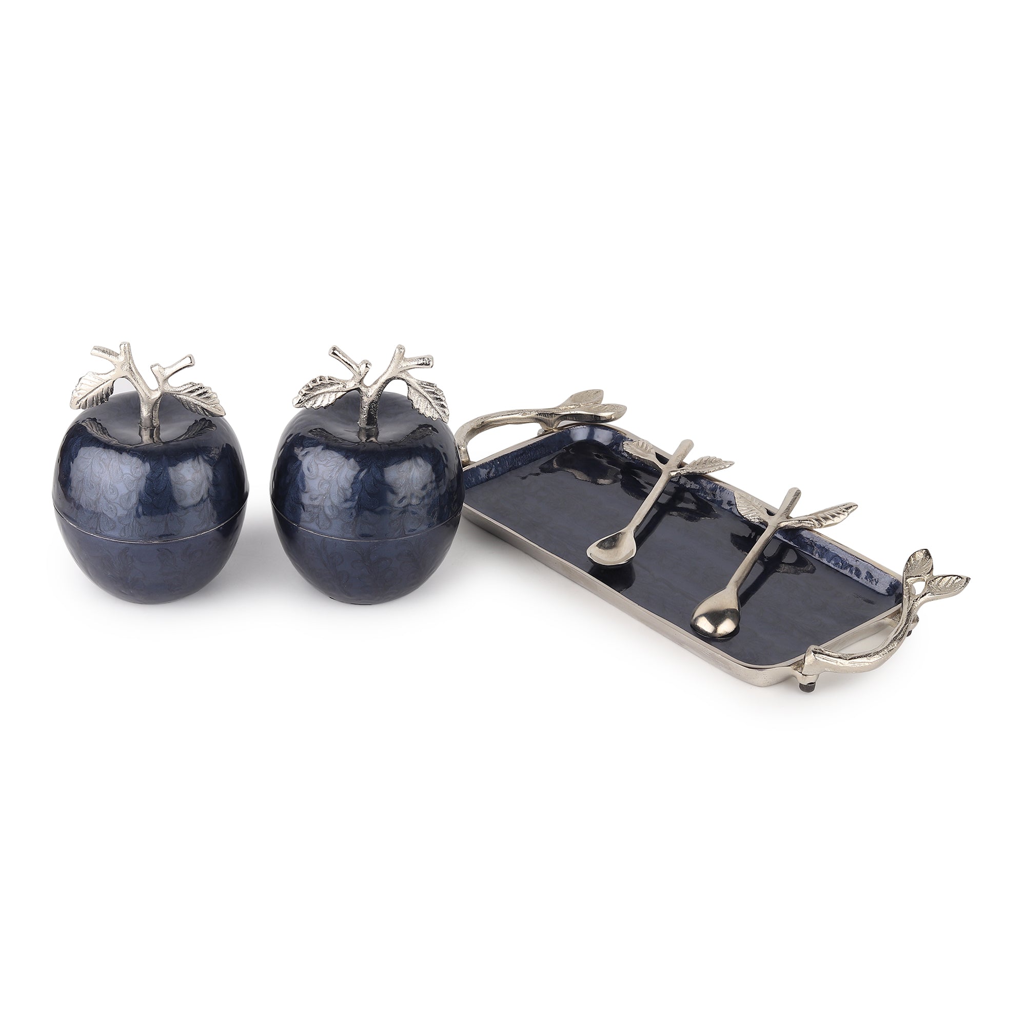 Dravelion Blue Pearl Apple Set