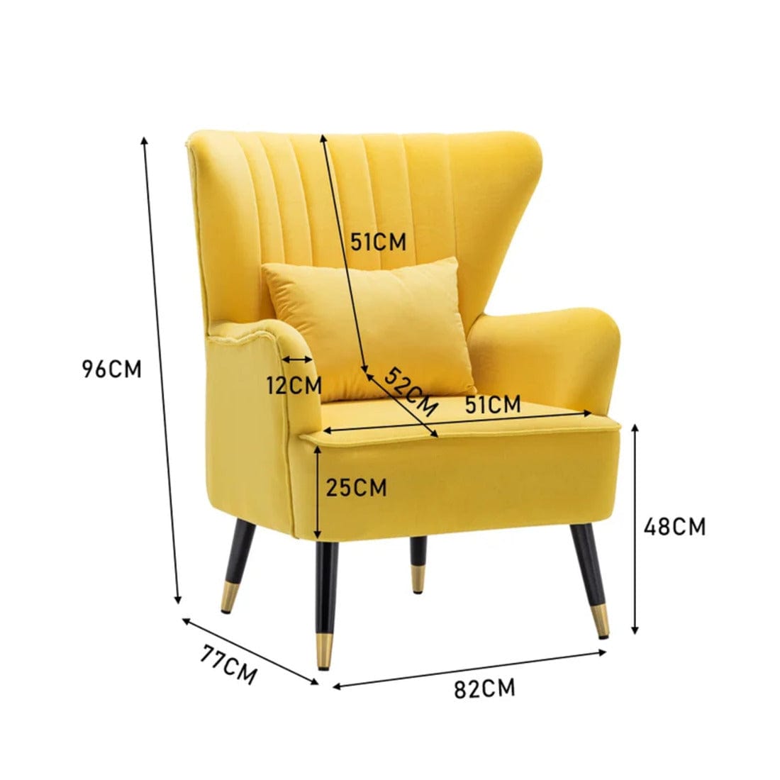 Azriela accent/lounge chair