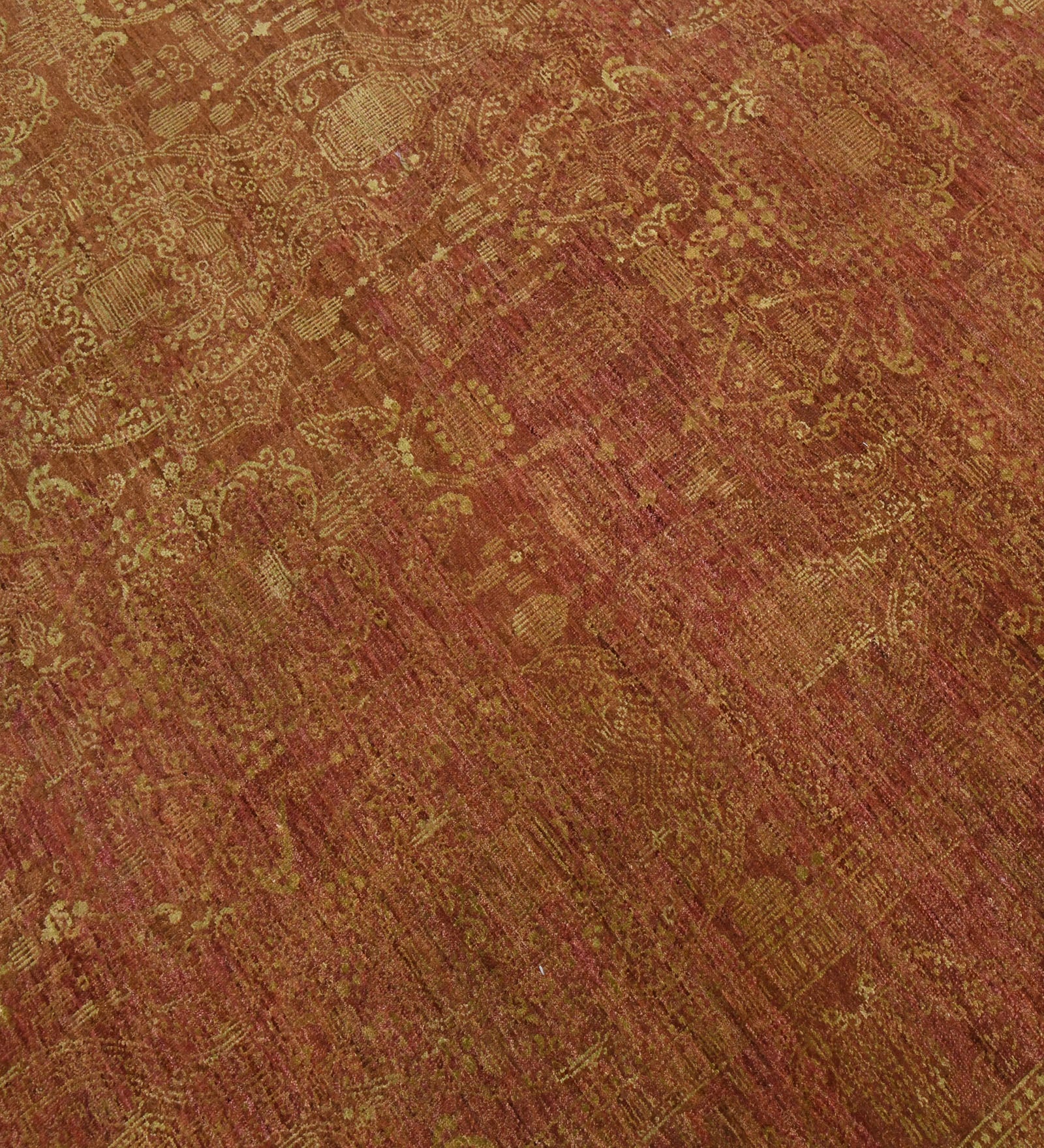 Kohinoor Traditional Pattern Hand Knotted  Rectangle Anti-Skid Designer Carpet, Prayer Rug For Office Cabins, Small Living Spaces - 2'X3'