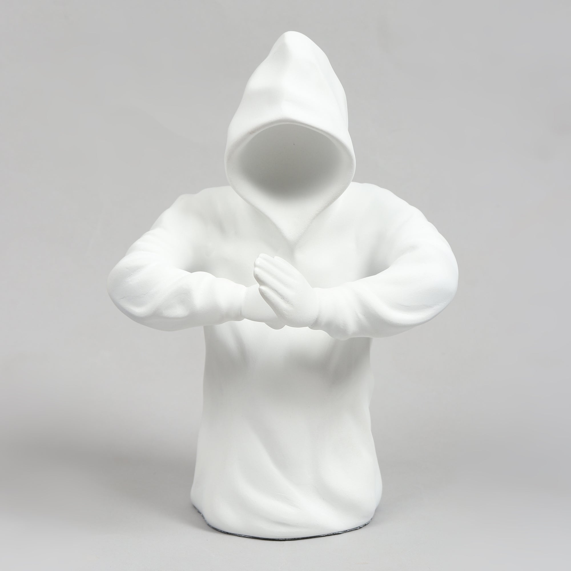 Hooded Warrior in White