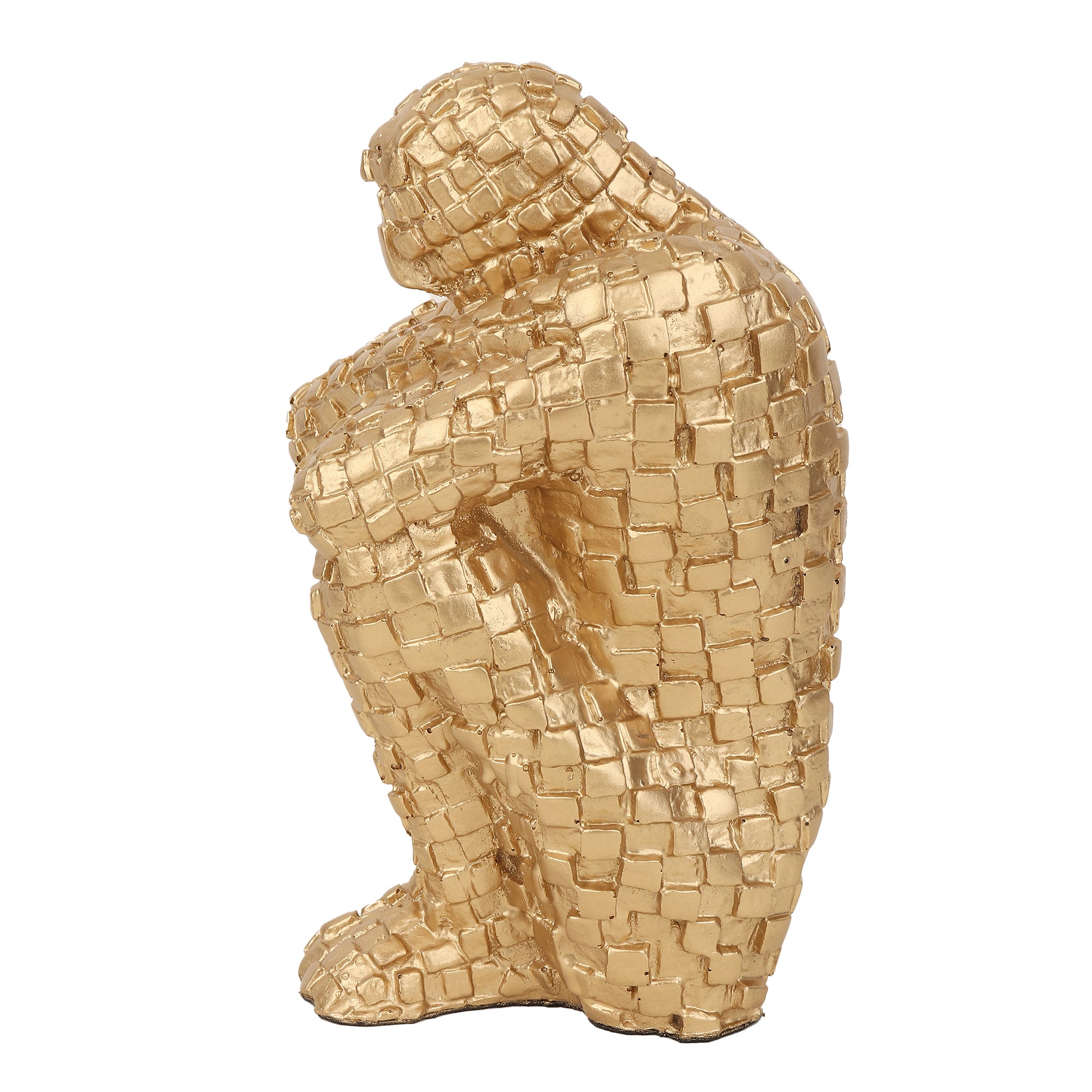 Secluded Thinker in Gold