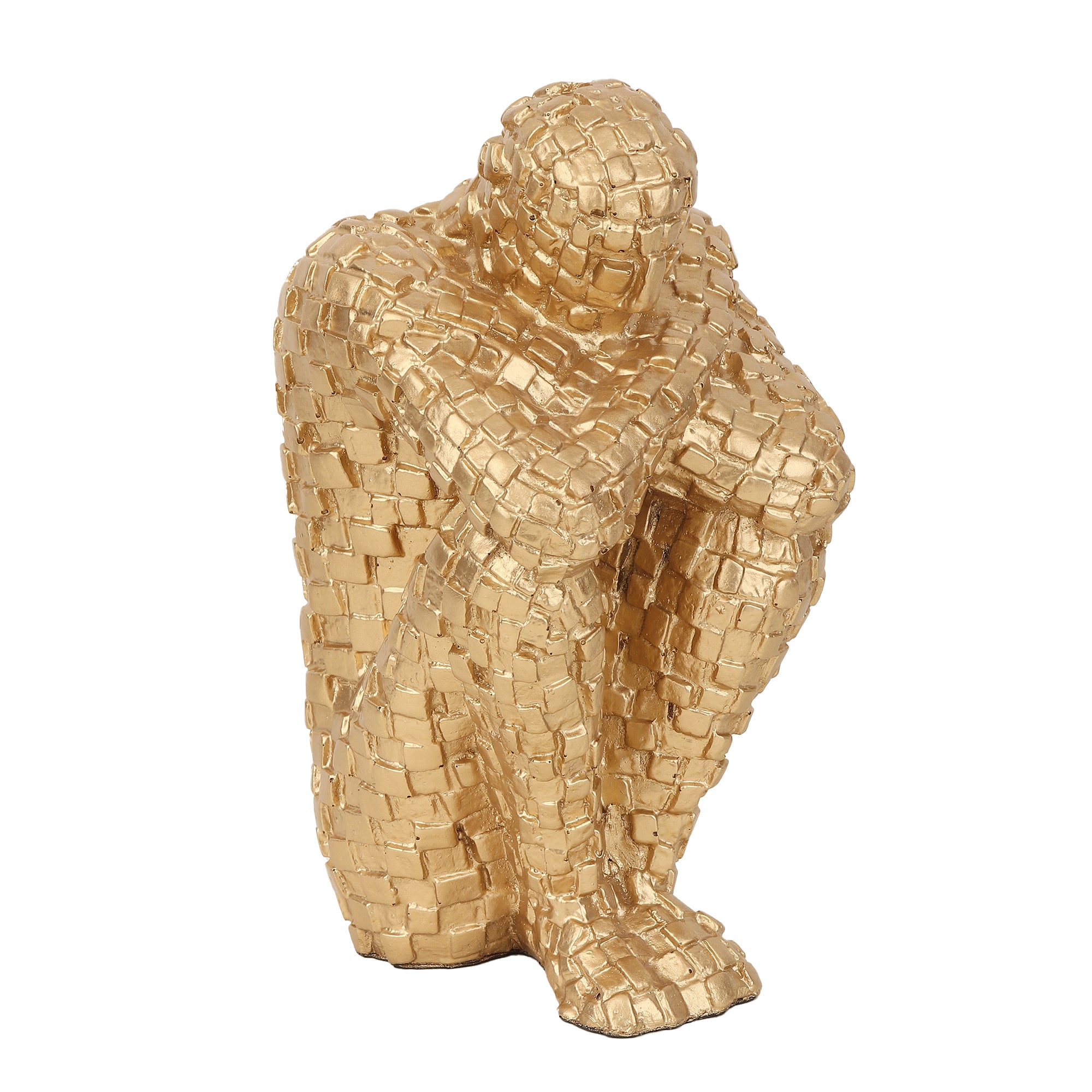 Secluded Thinker in Gold