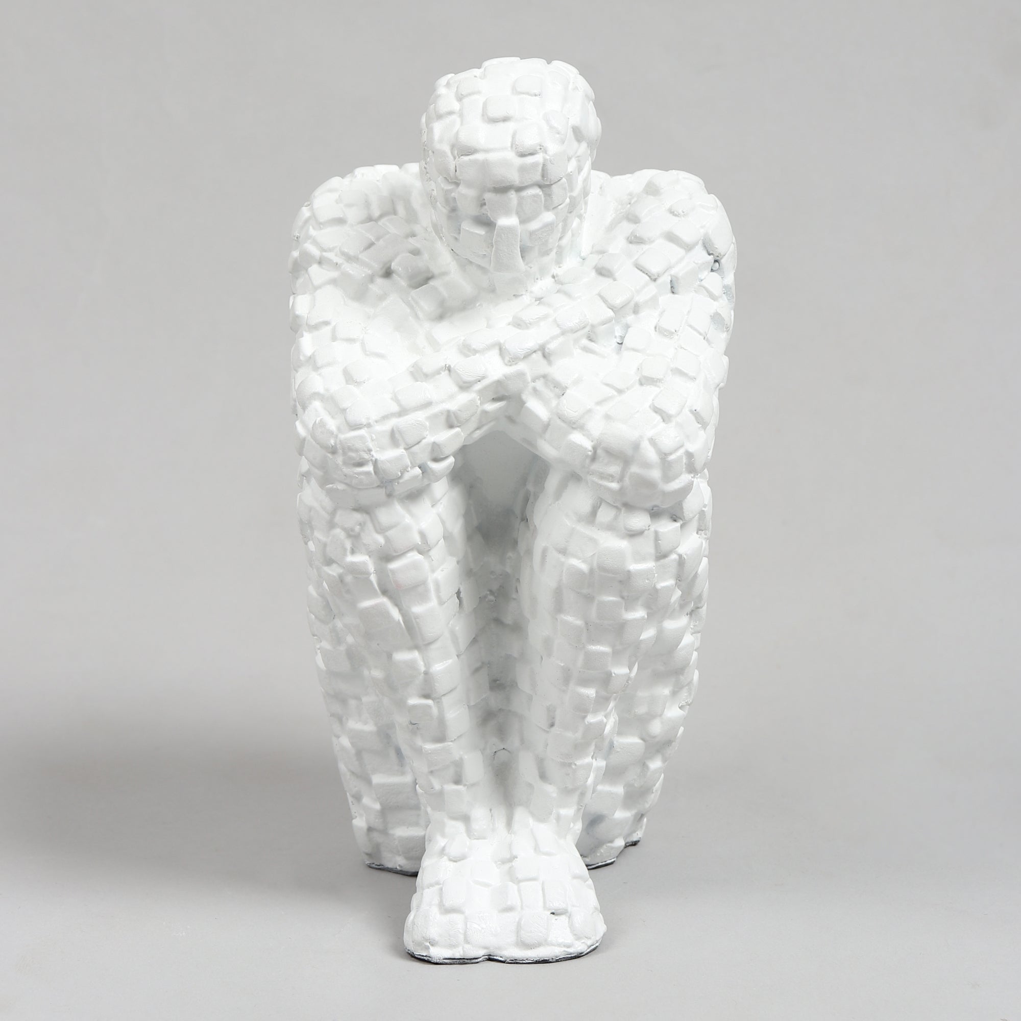 Secluded Thinker in White