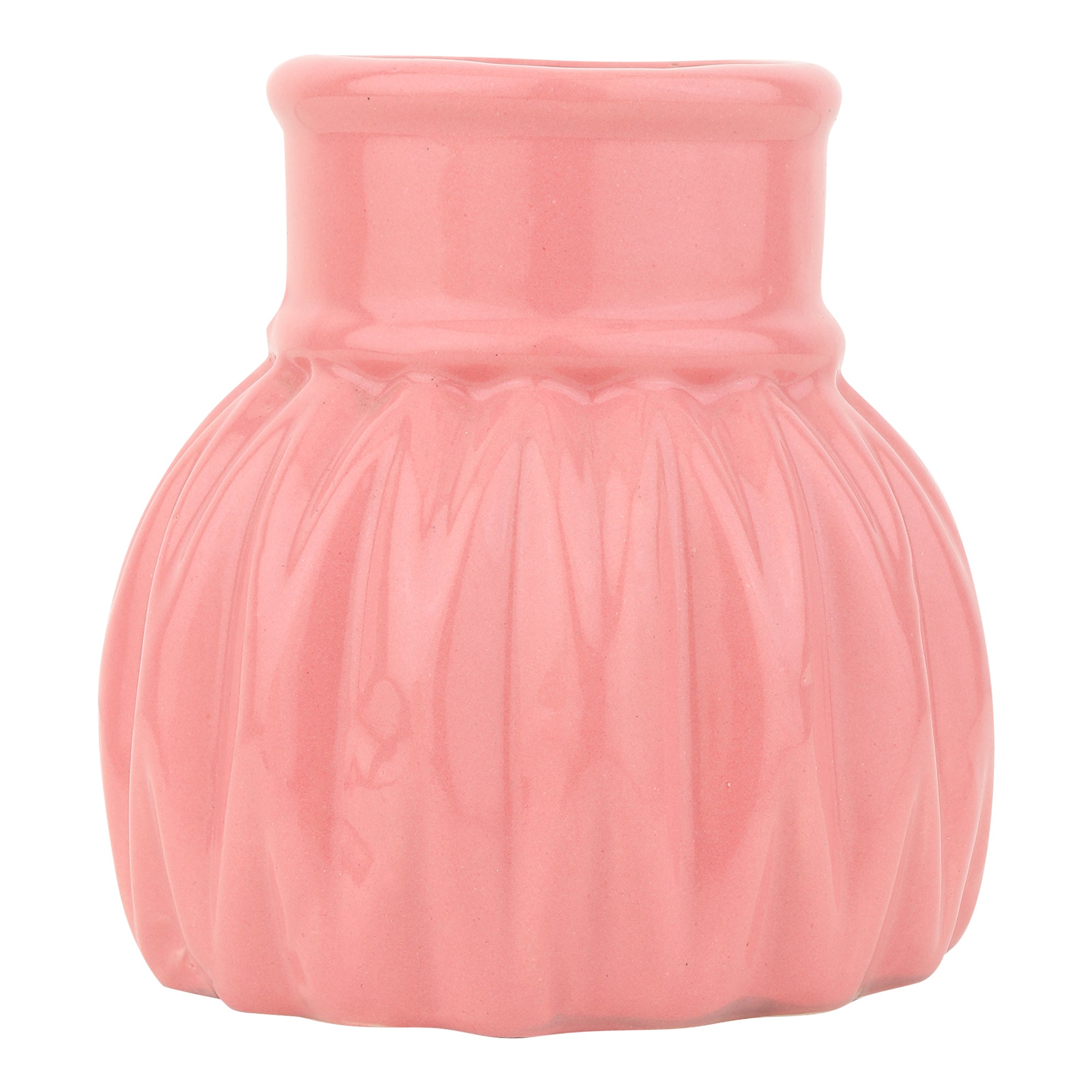 Pink WaveCera Vase small