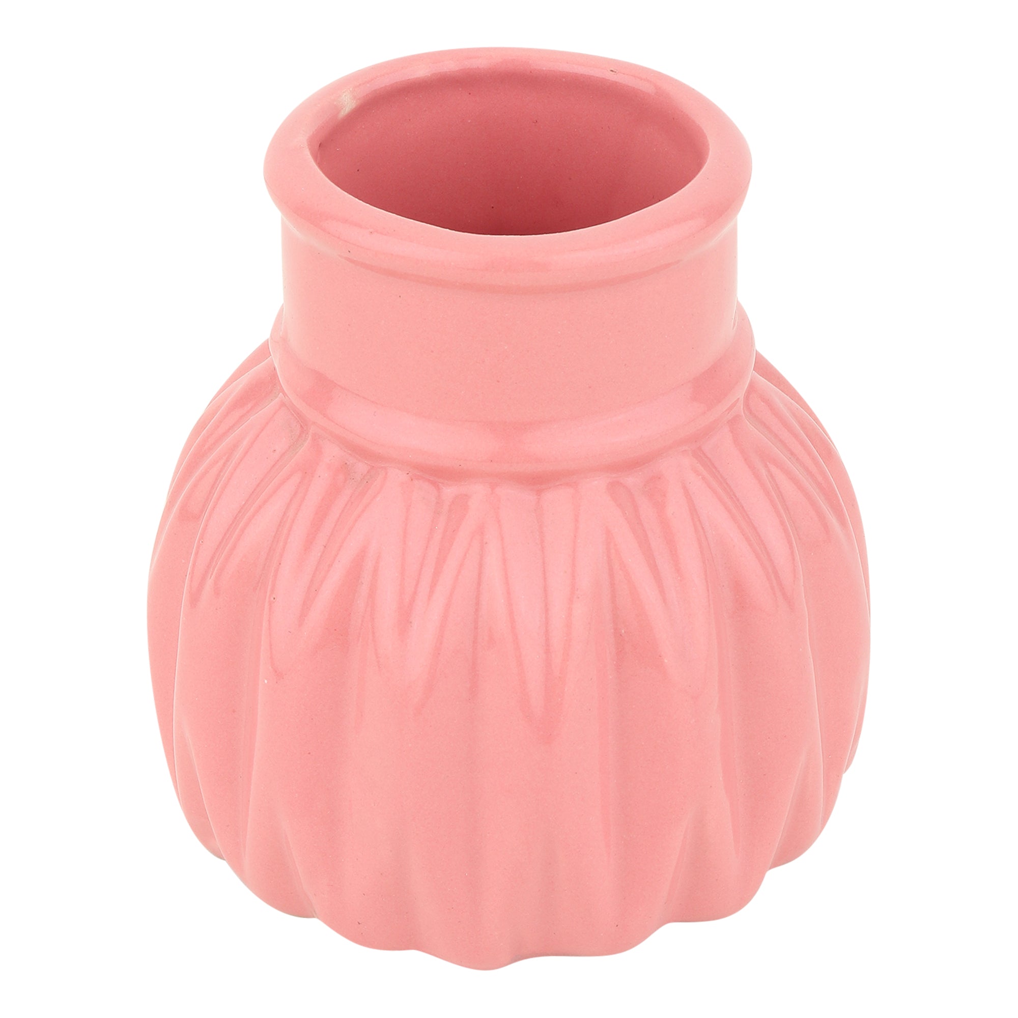 Pink WaveCera Vase small