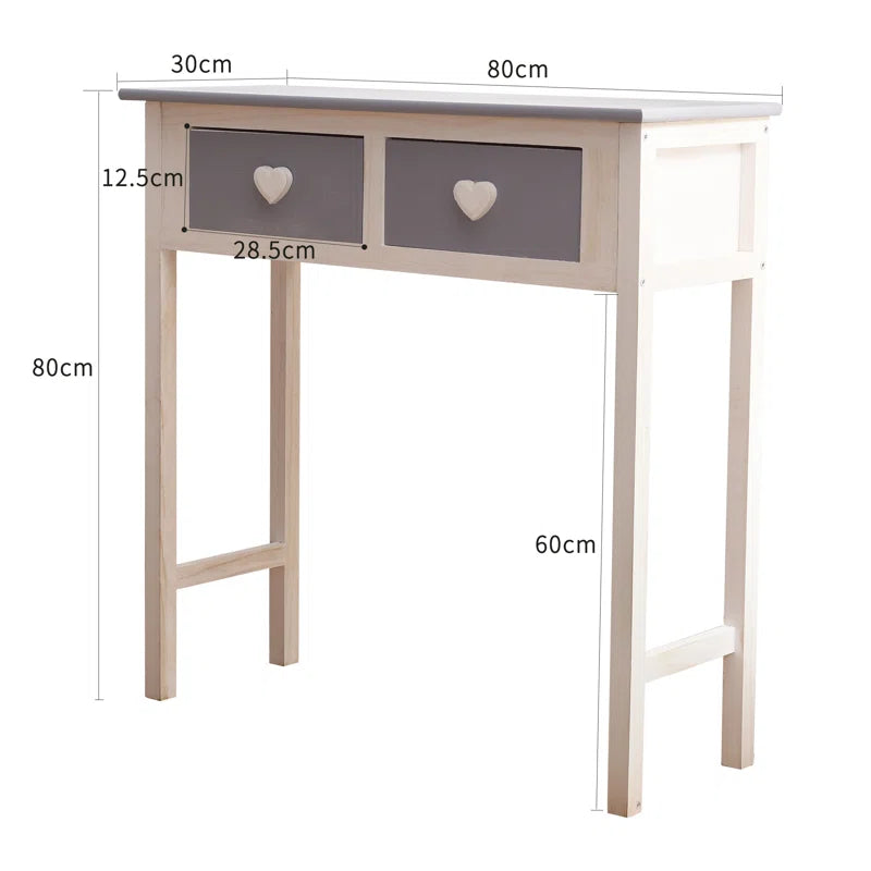 Amalia Solid Wood Console Table