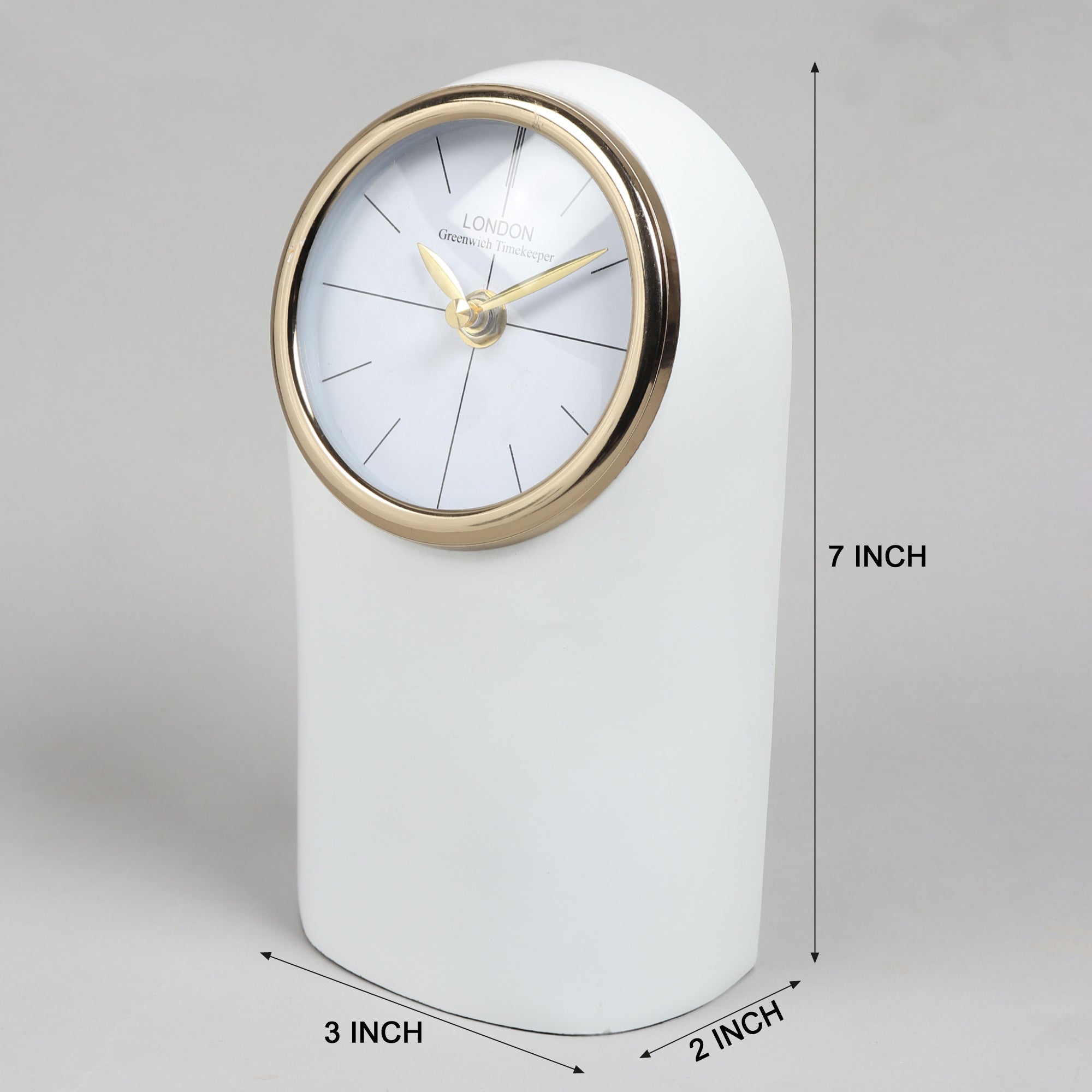 Temporal table clock in White