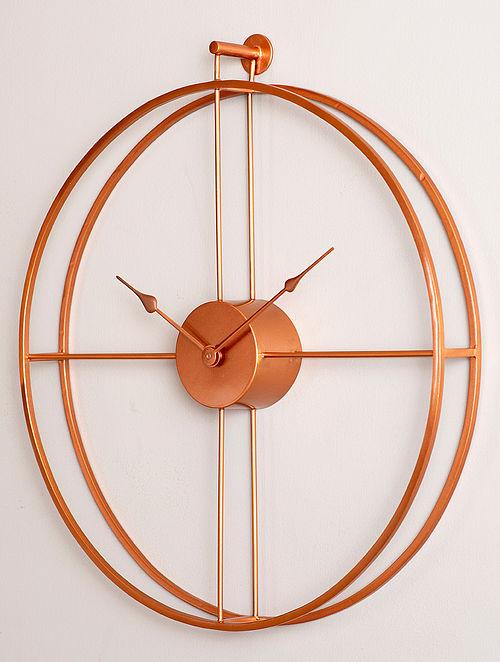 Rose gold Wall Clock - Ouch Cart 